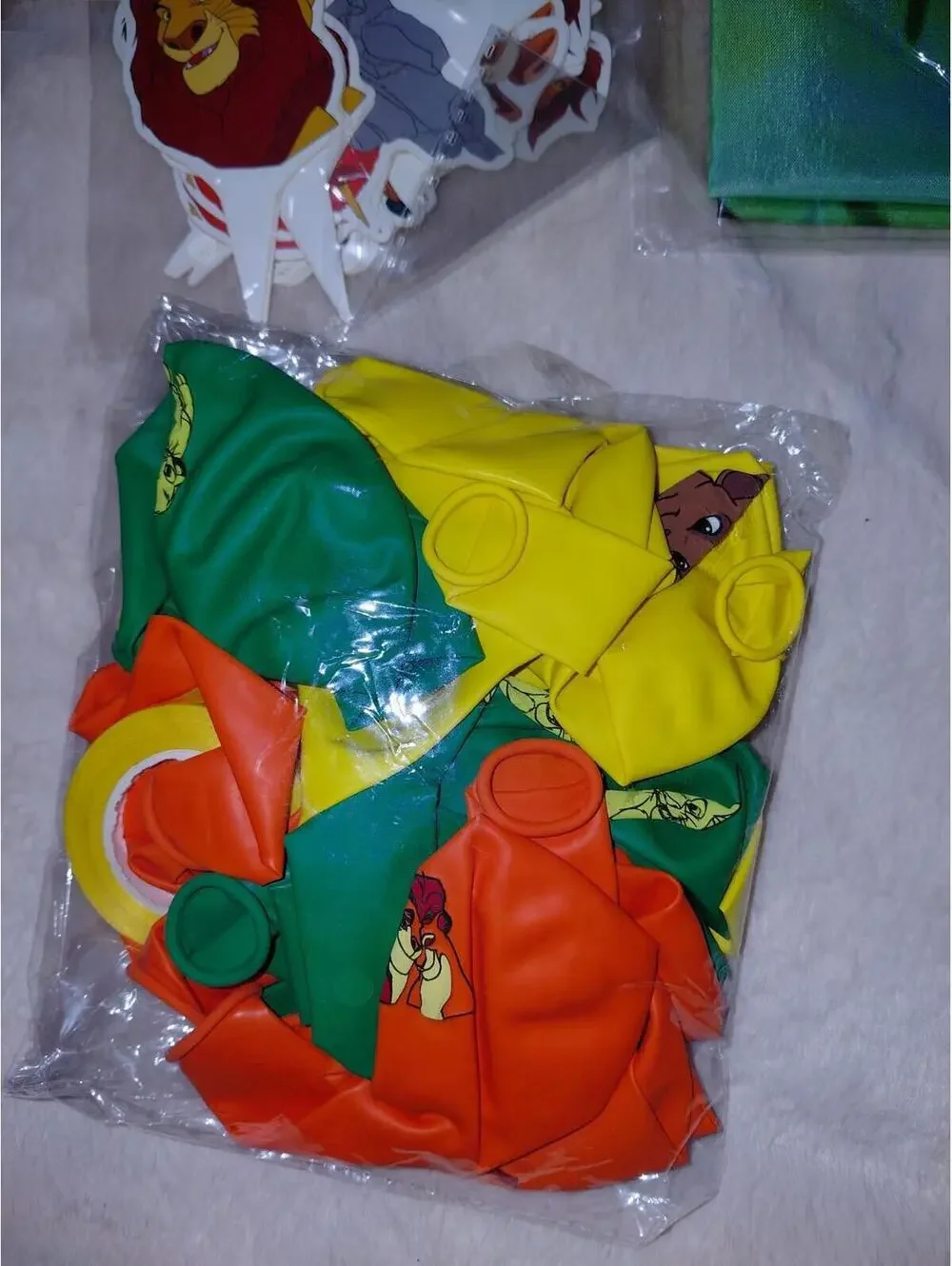 Simba party supply pack birthday